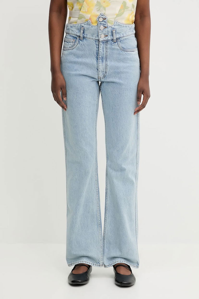 Jeans Coperni Coperni x Disney Crown High-Waisted Jeans Sininen | DP133F2024