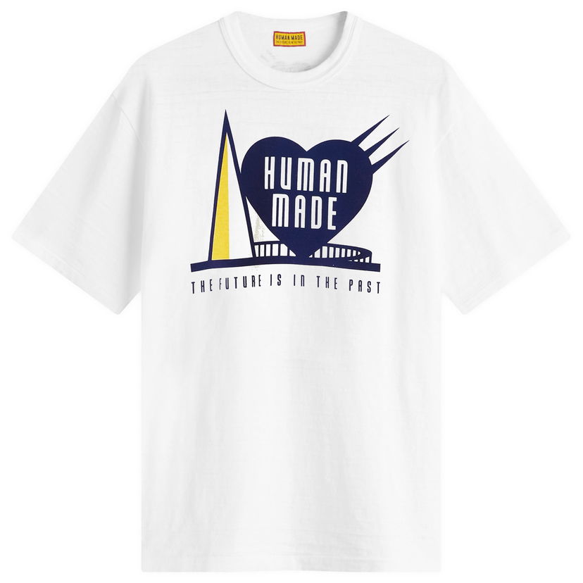 T-paita Human Made The Future is in the Past Graphic T-Shirt, Size Large Valkoinen | HM29TE025-WHT