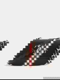 Nelka Front-Stripe Mini Crossbody