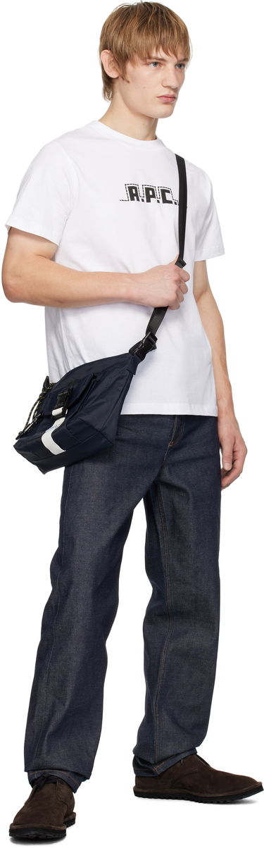 Olkalaukku A.P.C. A.P.C. Trek Satchel Bag Tummansininen | PAAFH-H61734, 3