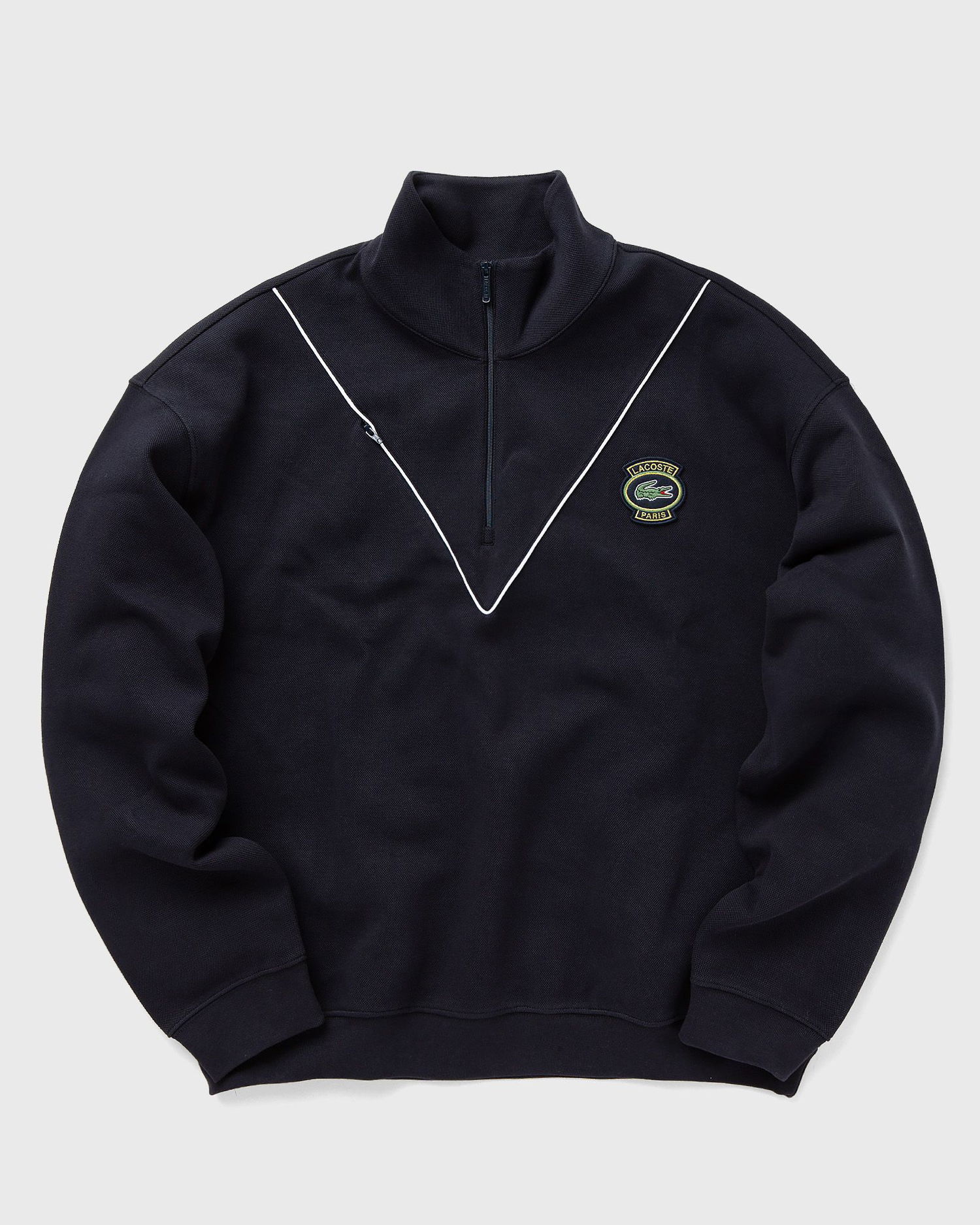 Huppari Lacoste SWEATSHIRTS men Half-Zips blue Musta | SH7386-HDE, 0