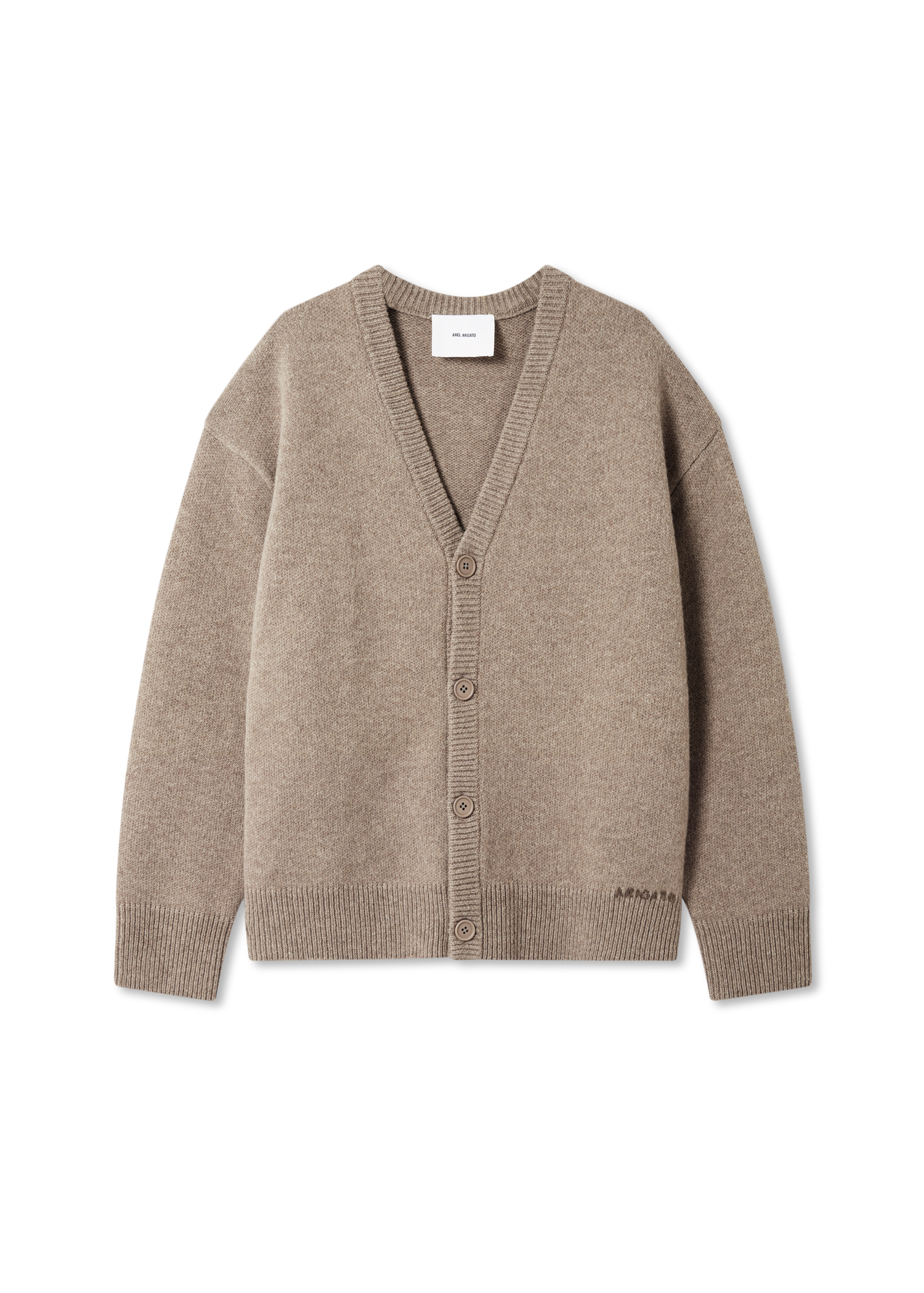 Villapaita AXEL ARIGATO Milo V-neck Cardigan Beige | A3558001, 0
