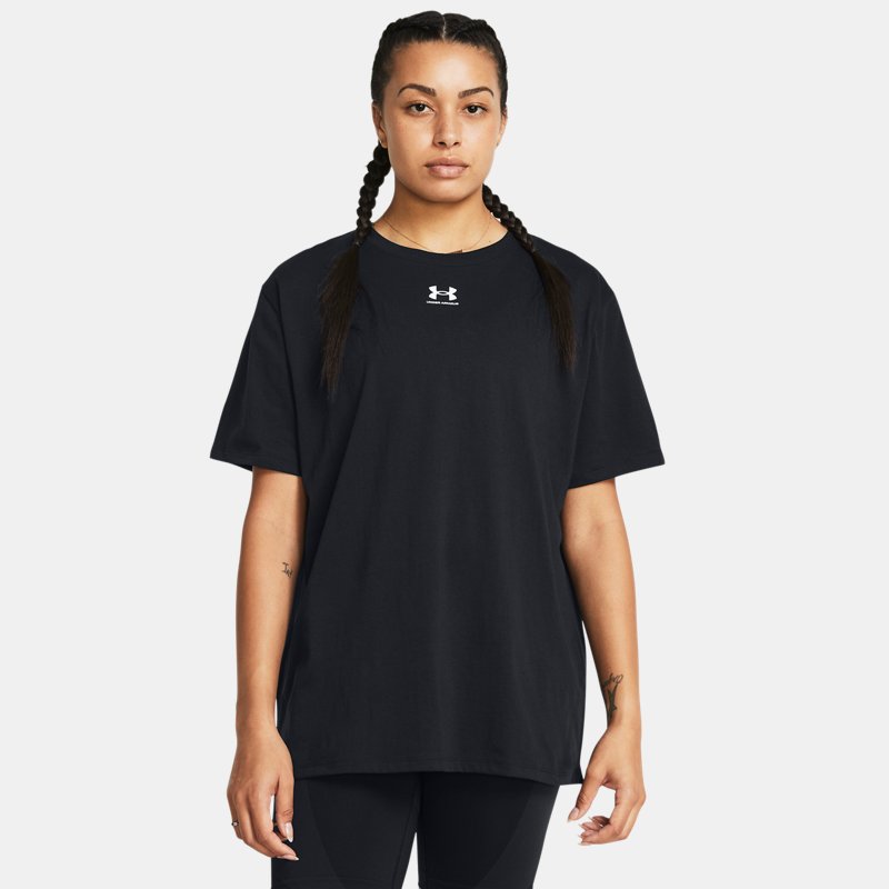 T-paita Under Armour T-shirt Musta | 1387193-001