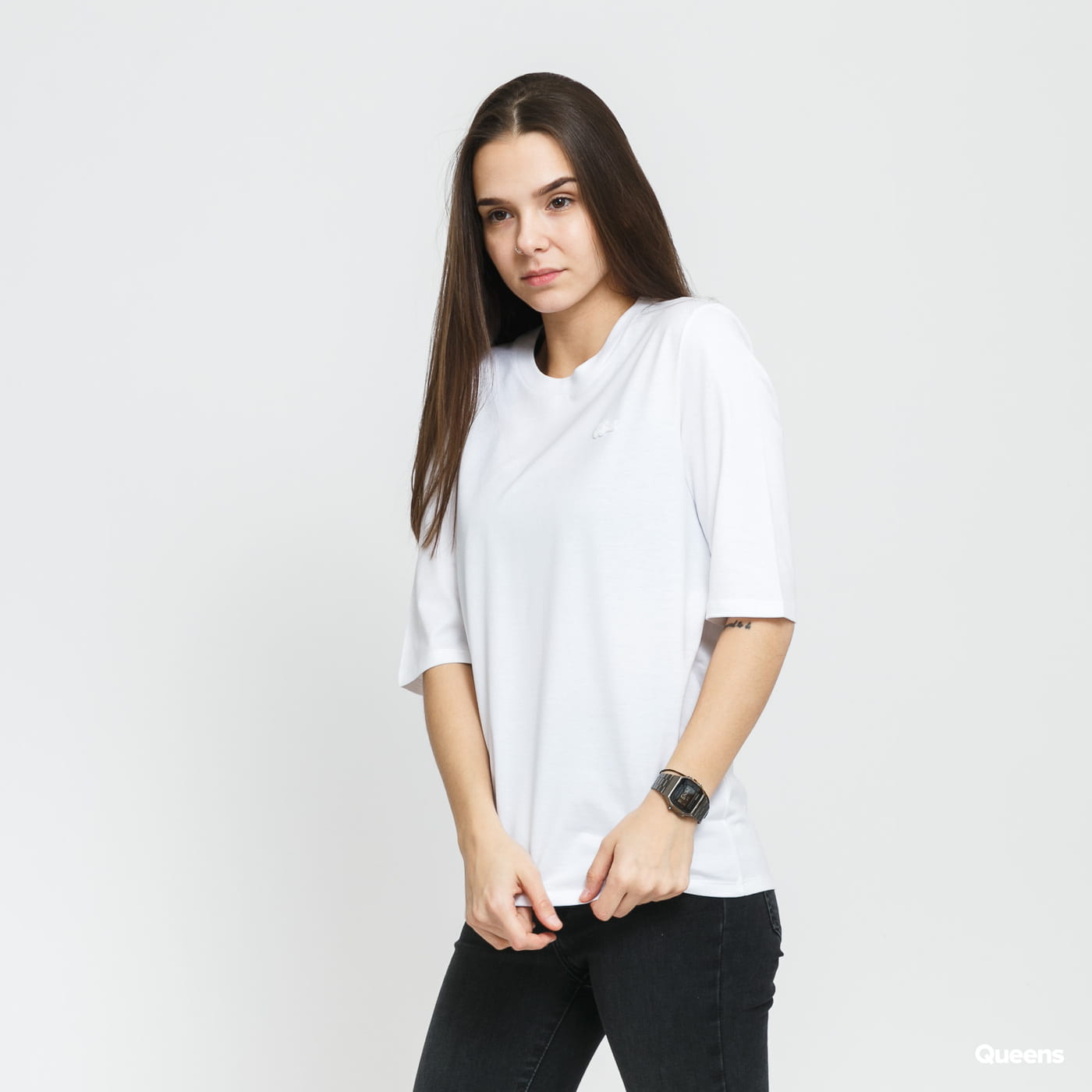T-paita Lacoste 3/4 Sleeve Tee Valkoinen | TF9424, 0