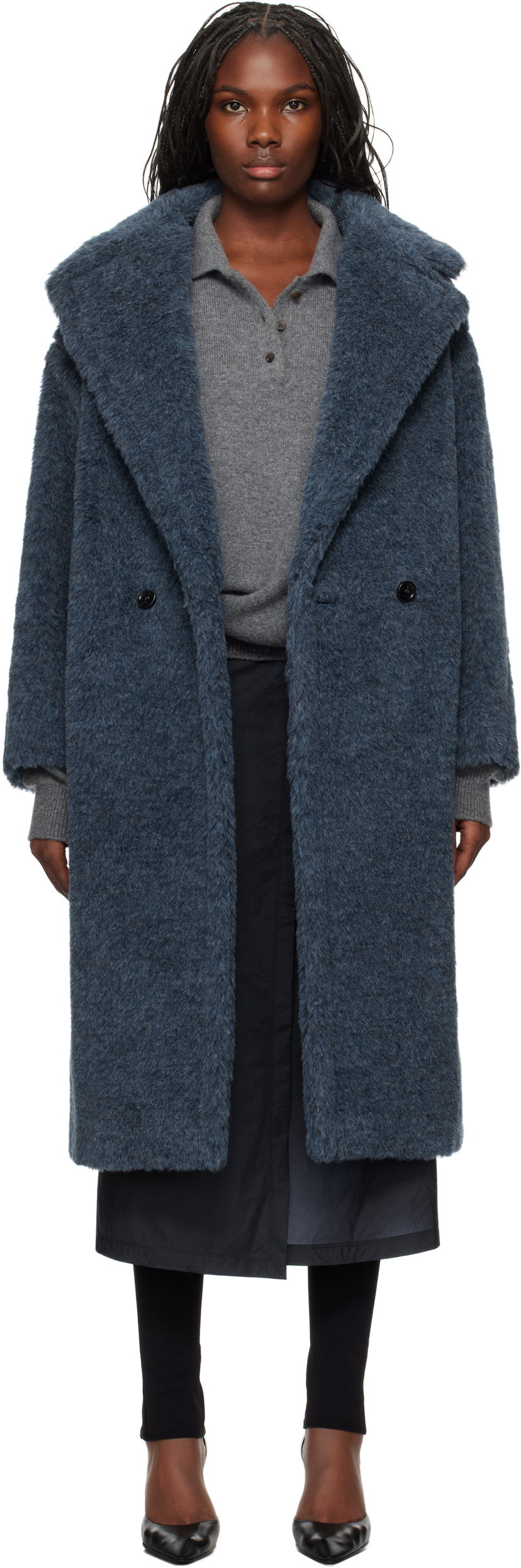 Takit Max Mara Zebra Coat Sininen | 2421016152600 MM10506