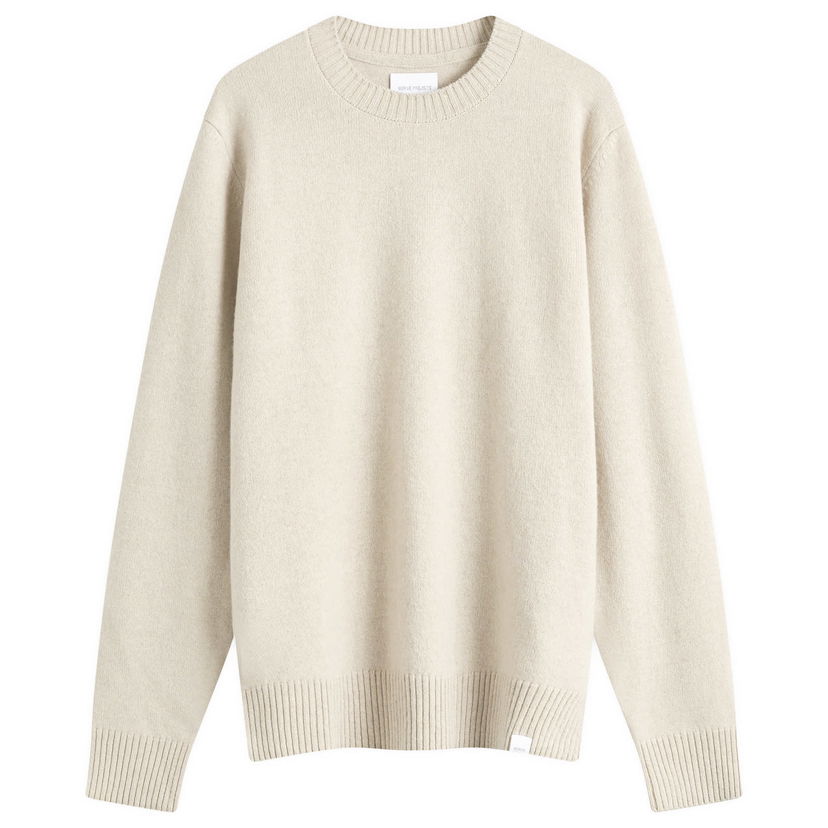 Villapaita NORSE PROJECTS Lambswool Knit Jumper Beige | N45-0620-2064
