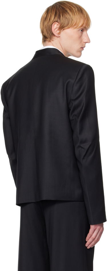 Takki HELIOT EMIL HELIOT EMIL Aegis Wrap Blazer Musta | SS25_M_04_045_BLK01_CO, 2