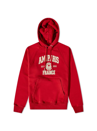 Huppari AMI Paris FR Hoodie Punainen | USW210-747-600