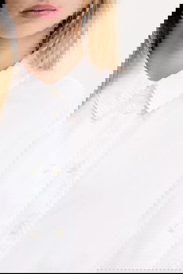 Paita Samsoe Samsoe Samsoe Samsoe Salasa Relaxed Fit Shirt Valkoinen | F25100006, 3