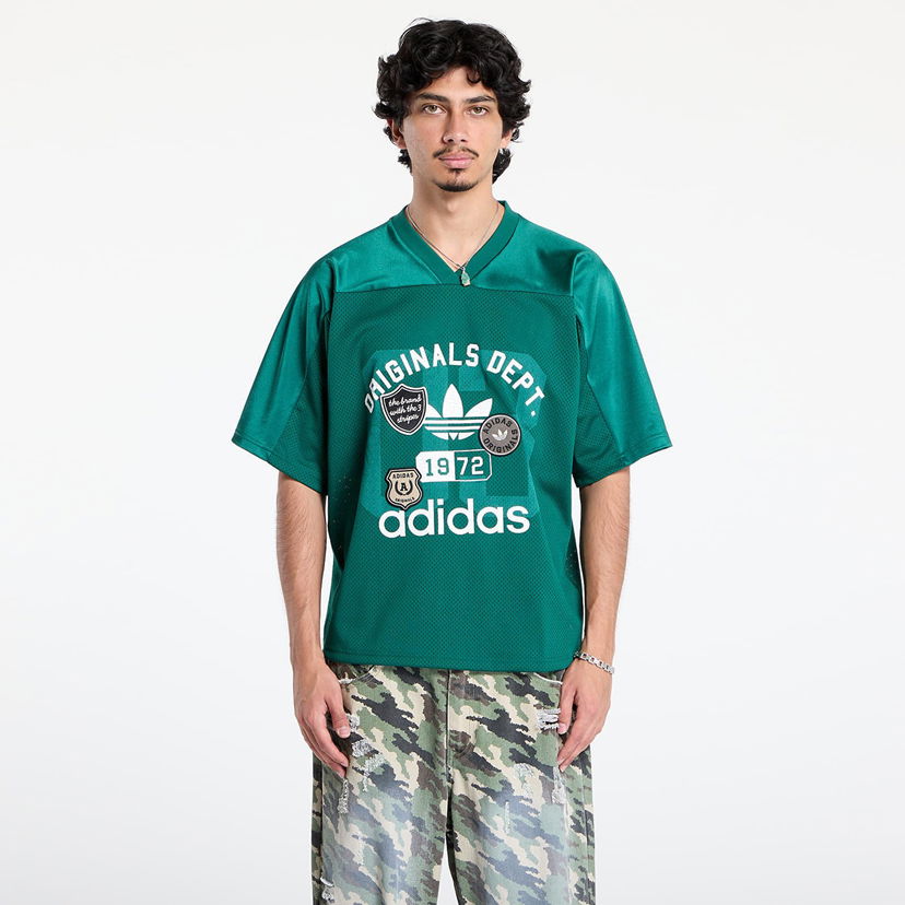 Jersey adidas Originals adidas Originals Dept. Graphic Mesh Jersey Vihreä | KD6251