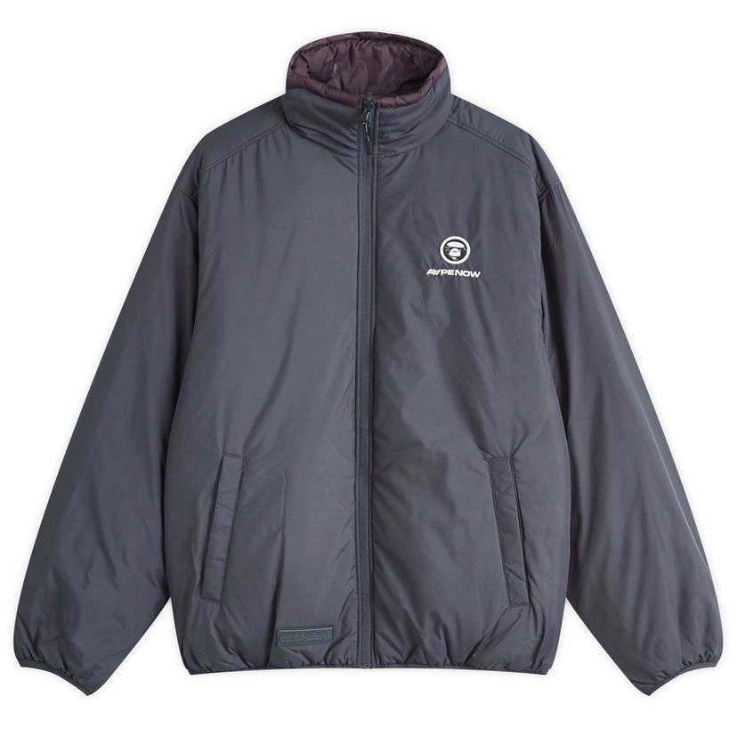 Puffer takki AAPE by A Bathing Ape AAPE Now Reversible Camo Padded Jacket Harmaa | AAPJKM7658XXNGYD