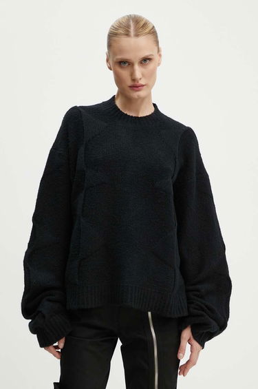 Villapaita HELIOT EMIL Black Warm Wool Sweater Musta | PREAW24.M.07.063.BLK01, 1