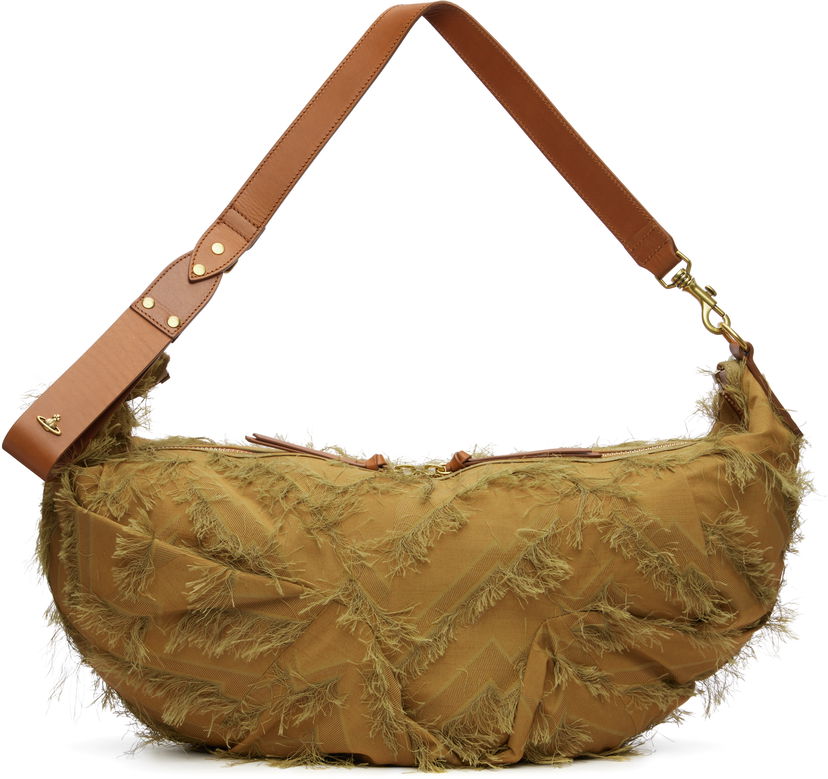 Olkalaukku Vivienne Westwood Vivienne Westwood Agnes Large Fringed Shoulder Bag Vihreä | 46010005W-W013M-