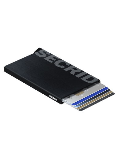 Lompakko Secrid Cardprotector Musta | CLa-Logo-black