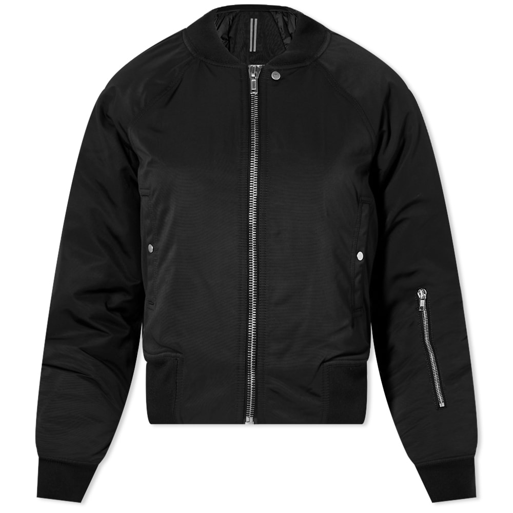 Bomber-takki Rick Owens DRKSHDW Faun Bomber Jacket Musta | DS02B4739-MU-09, 0