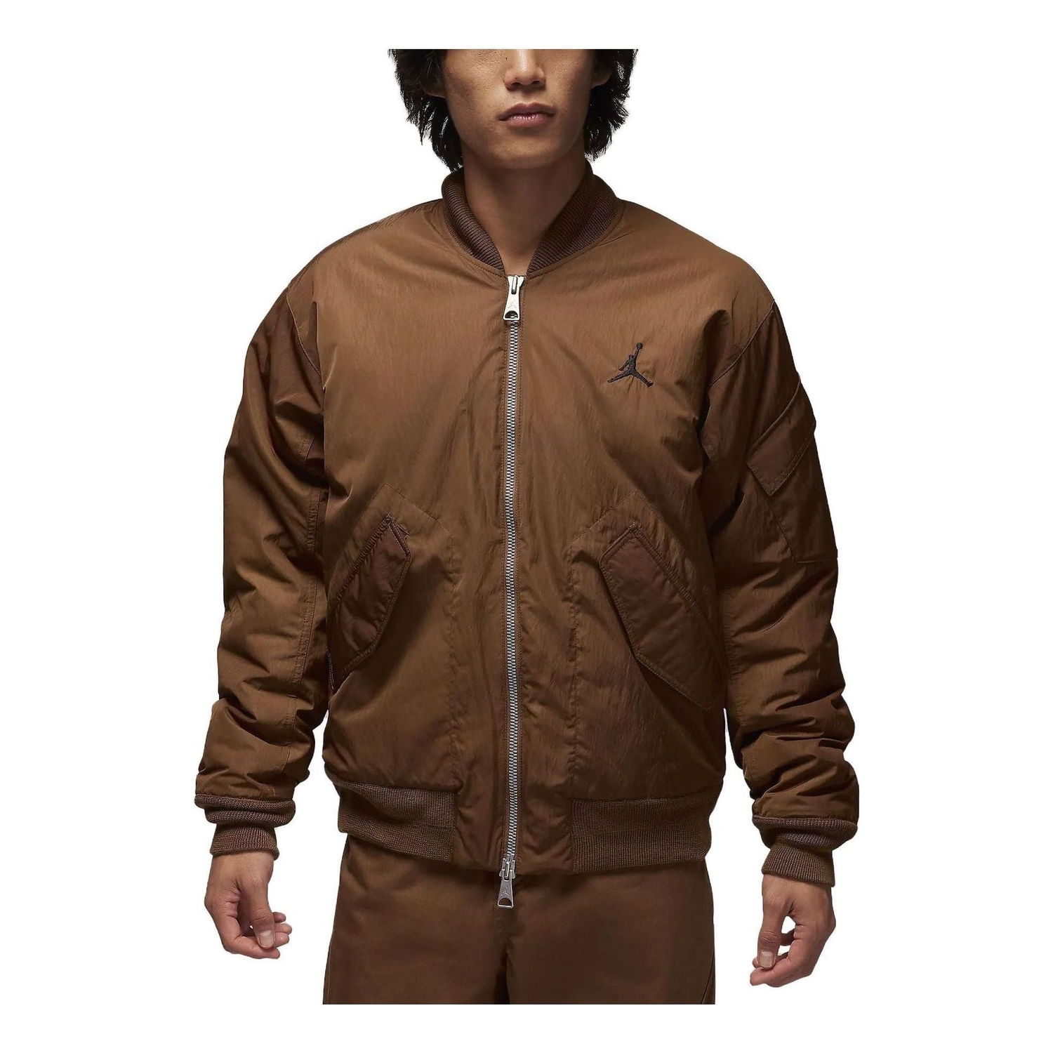 Bomber-takki Jordan Essentials Renegade Bomber Jacket Ruskea | FB7317-281, 0