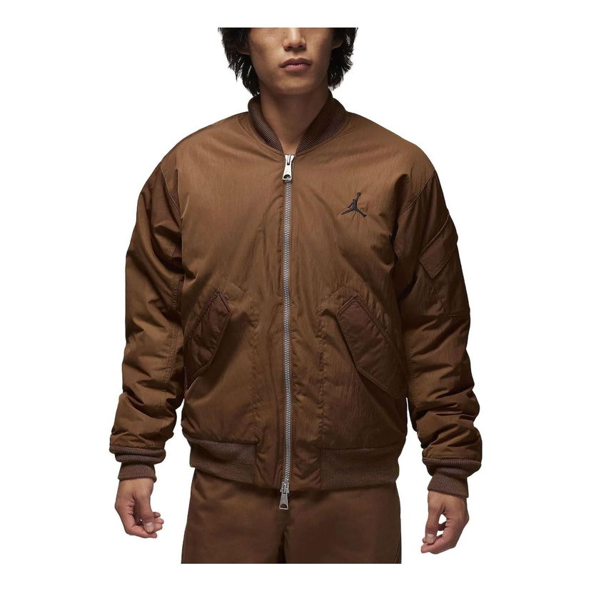 Bomber-takki Jordan Essentials Renegade Bomber Jacket Ruskea | FB7317-281