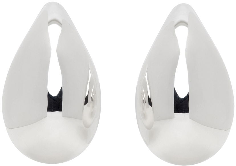 Korvakorut Bottega Veneta Large Drop Earrings Valkoinen | 720038 V5070