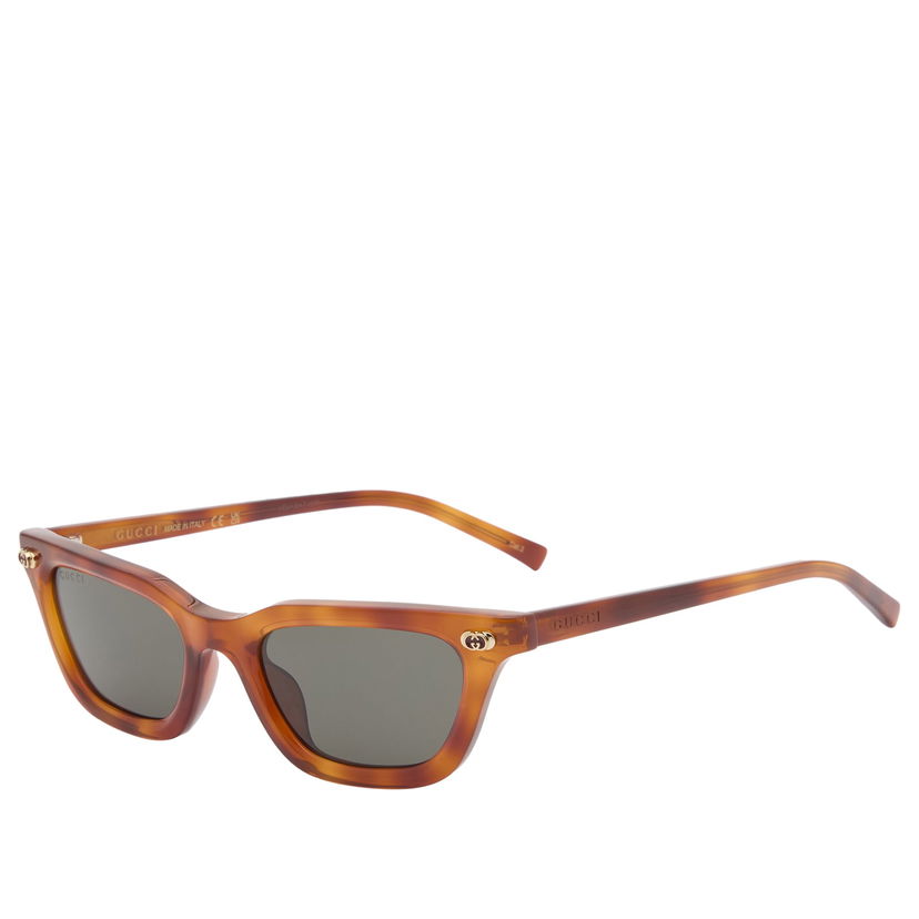 Aurinkolasit Gucci Angular Cat-Eye Sunglasses Ruskea | GG1944S-002