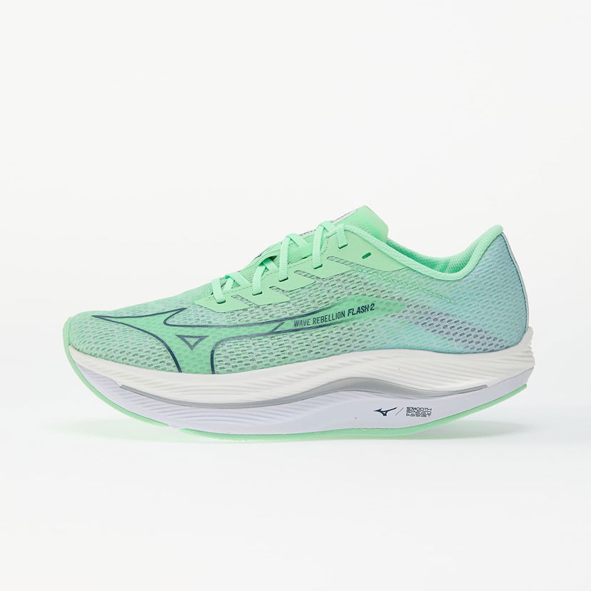 Tennarit ja kengät Mizuno Wave Rebellion Flash 2 Vihreä | J1GC243581