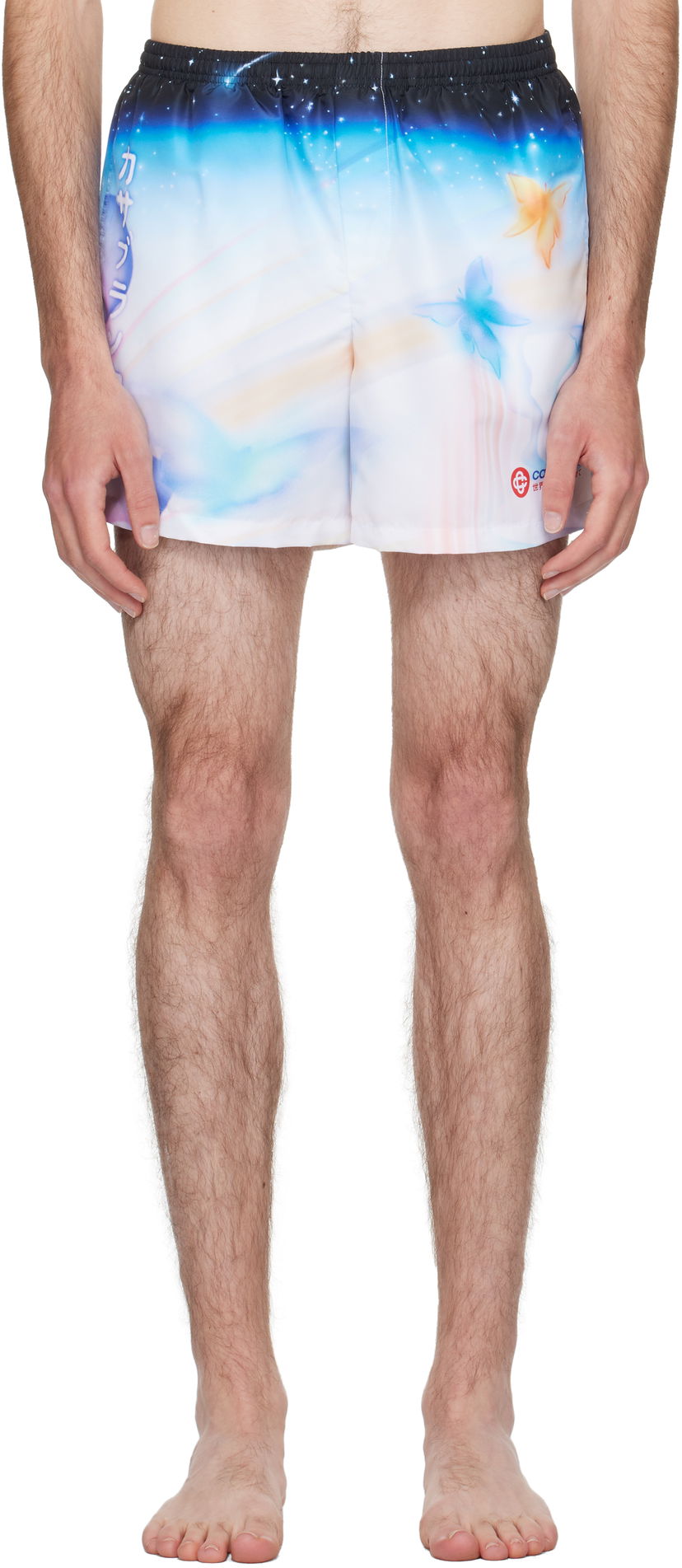 Uimapuvut Casablanca Casablanca Printed Swim Shorts Monivärinen | MPF25-TR-032-01