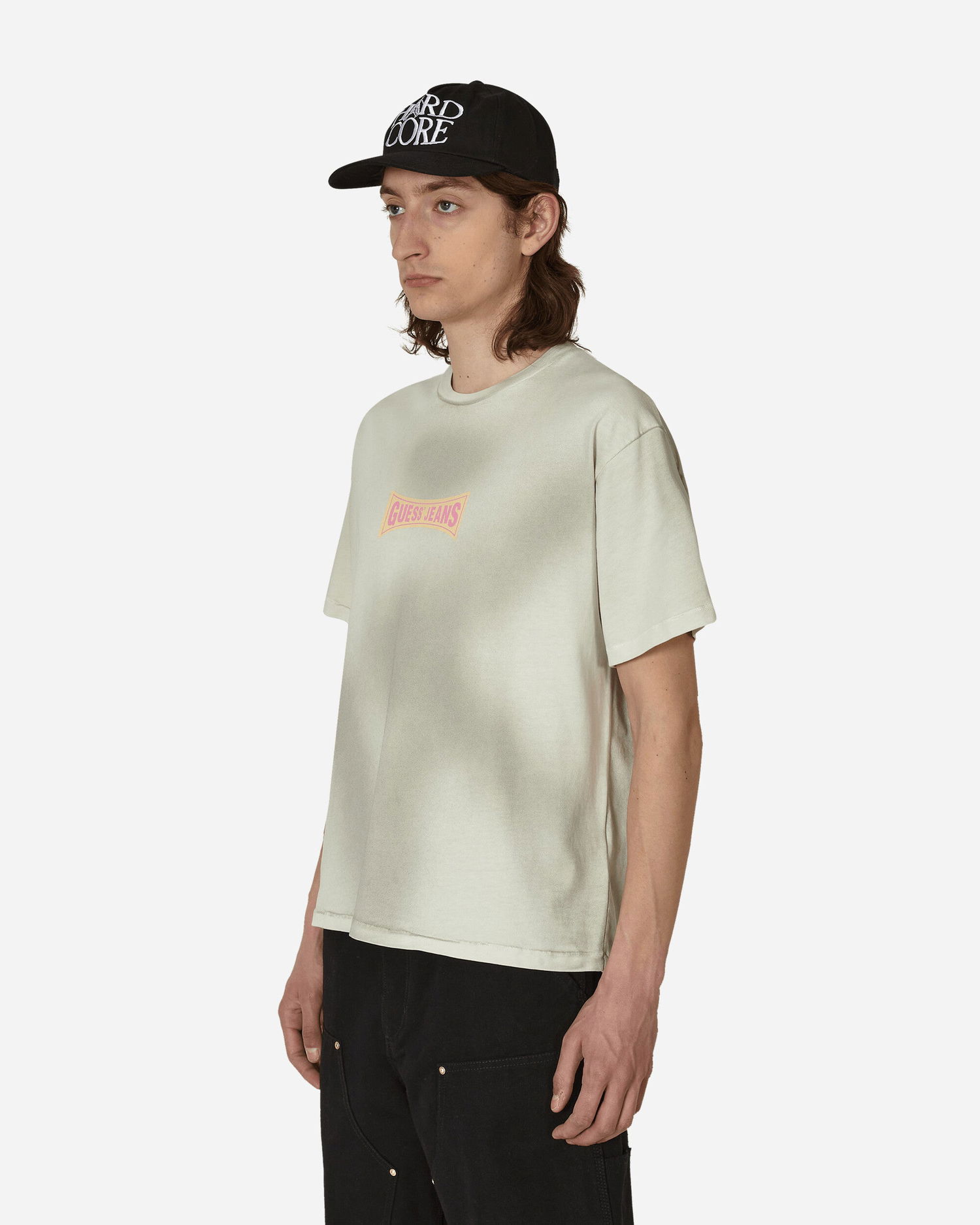 T-paita GUESS Washed Graphic Tee Beige | M3GI04KBB50 G046, 1