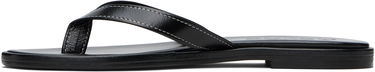Vaatteet Aeyde Aeyde Melody Leather Toe-Post Flip-Flops Musta | A11-FS-FDMR08FL191-SS25-800-007, 2