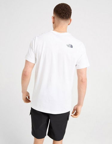 T-paita The North Face T-Shirt Grad Box T Valkoinen | NF0A8EHBFN41, 4
