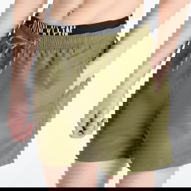 Uimapuvut CALVIN KLEIN Calvin Klein Jeans Medium Double WB Boardshorts Vihreä | KM0KM01093 LB6, 1