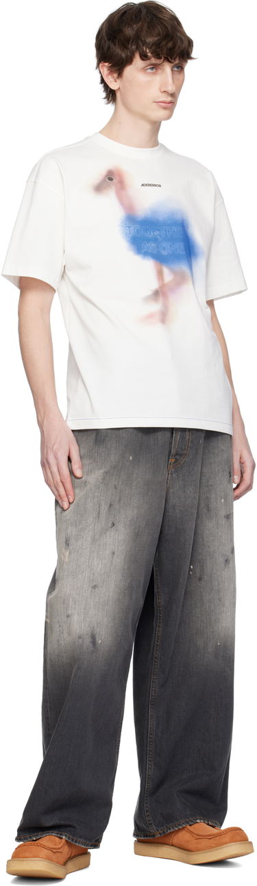 T-paita ADER ERROR ADER error Together As One Graphic T-Shirt Valkoinen | BO01SSTS0104OW, 3