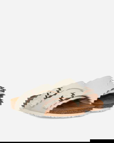 Tennarit ja kengät Birkenstock Zürich Suede Canvas Sandals Valkoinen | 1028800, 2