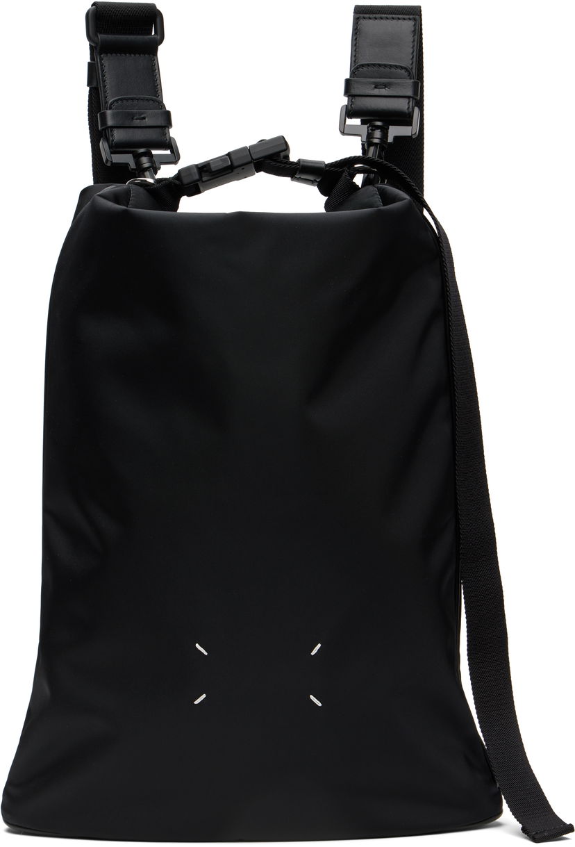 Reppu Maison Margiela Maison Margiela High Tech Roll Up Backpack Musta | SB1WA0015 P6763