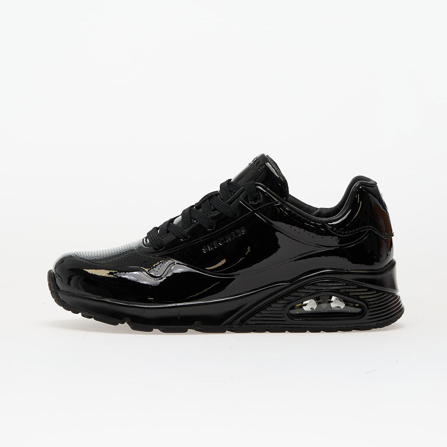 Tennarit ja kengät Skechers Uno - Shiny One Musta | 177142-BBK, 0