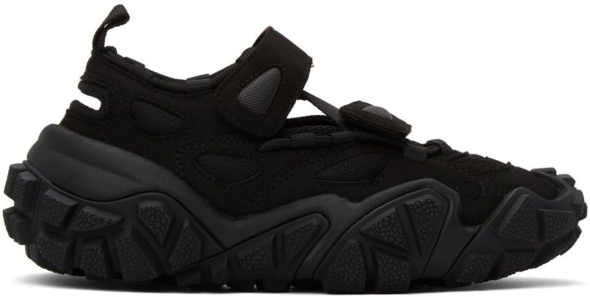 Tennarit ja kengät Acne Studios Black Suede & Mesh Velcro Musta | AD0284, 0