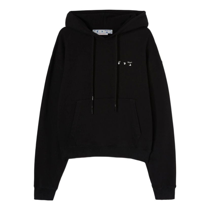 Huppari Off-White Caravaggio Painting Print Hoodie Musta | OMBB037C99FLE0041001