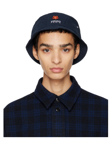 Hattu KENZO Paris Boke Flower Bucket Tummansininen | FC65AC404F33