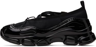 Kengänhoito Simone Rocha Simone Rocha Classic Criss Cross Tracker Ballerinas Musta | HT19 0755, 2