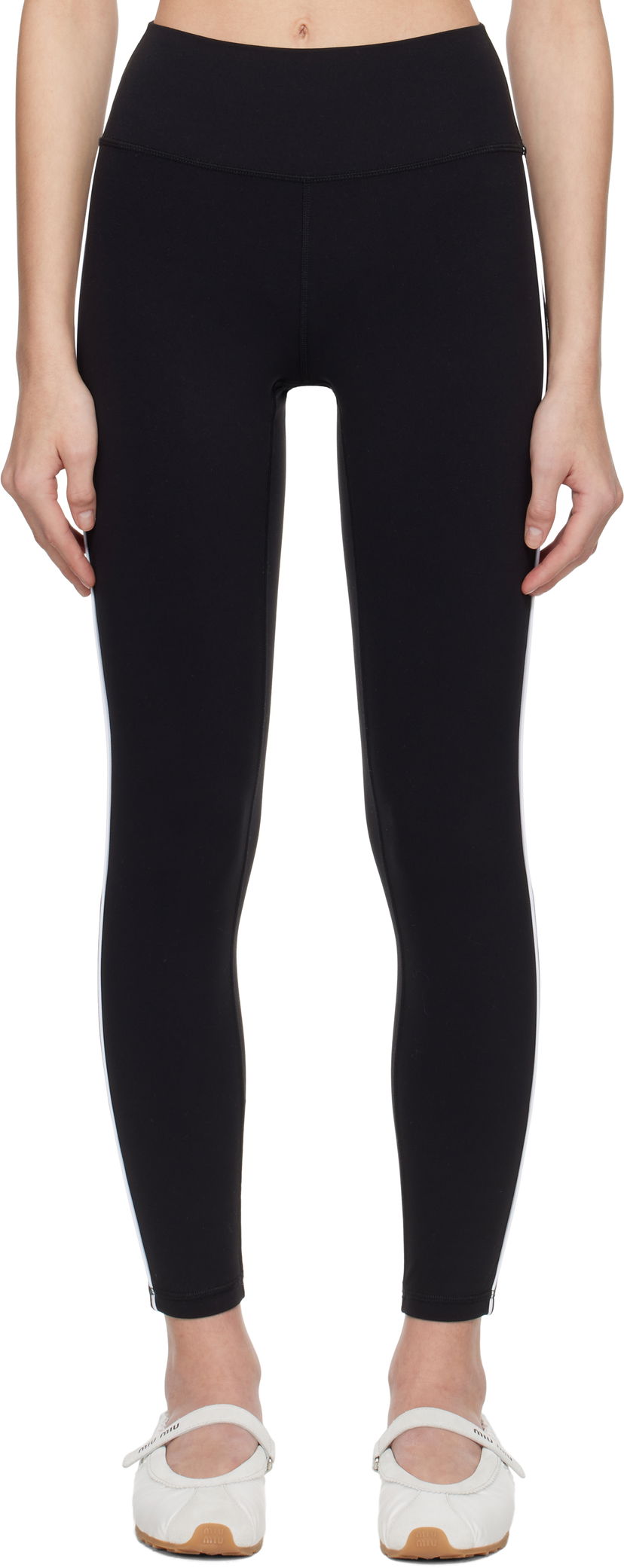 Leggingsit Sporty & Rich Sporty & Rich Health Leggings Musta | PA045622324BA01