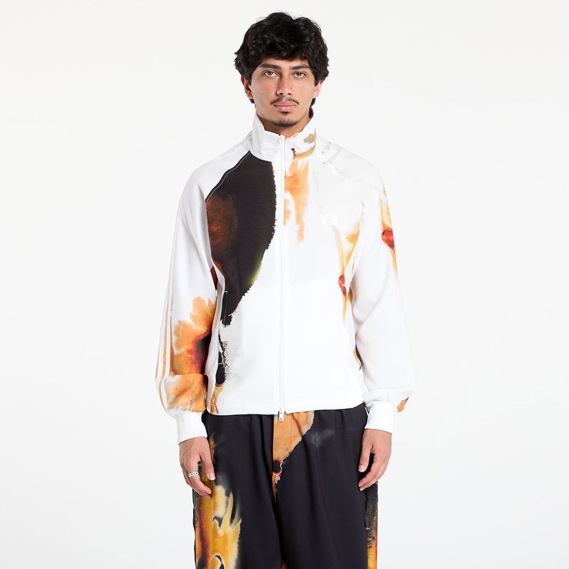 Takki Y-3 Y-3 AOP 3Stripes Track Jacket Valkoinen | KA9623