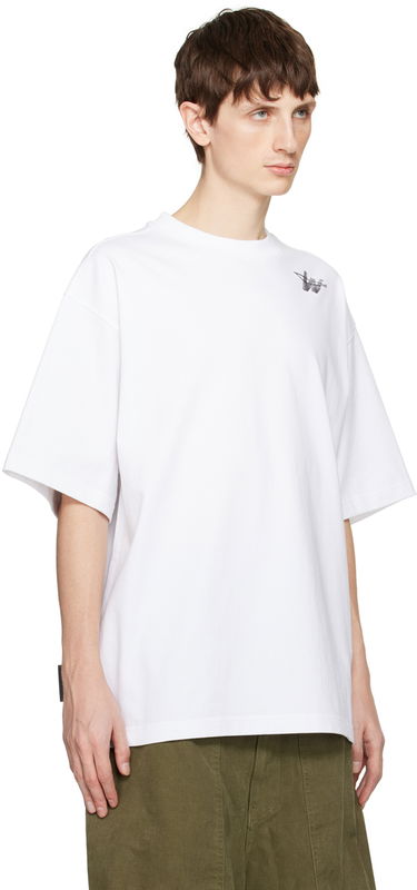T-paita We11done We11done Printed T-Shirt Valkoinen | WD-TP6-20-073-U-WH, 1