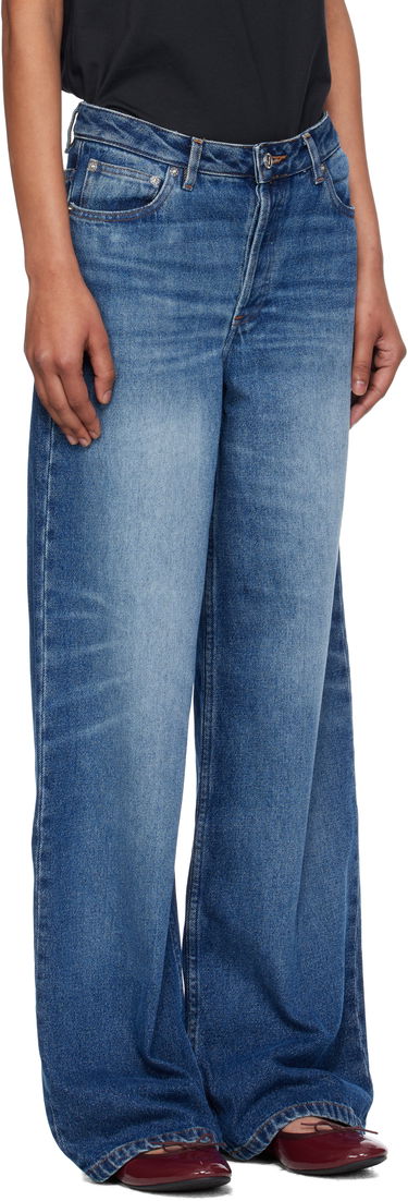 Jeans A.P.C. A.P.C. Elisabeth Wide-Leg Jeans Sininen | COHJL-F09181, 1