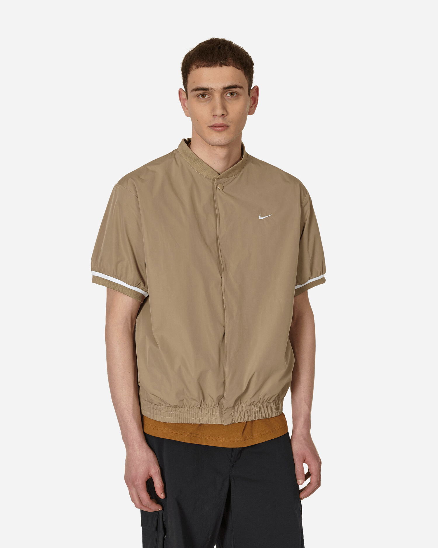 Poolopaita Nike Authentics Warm-Up Shirt Beige | DX3342-247, 0