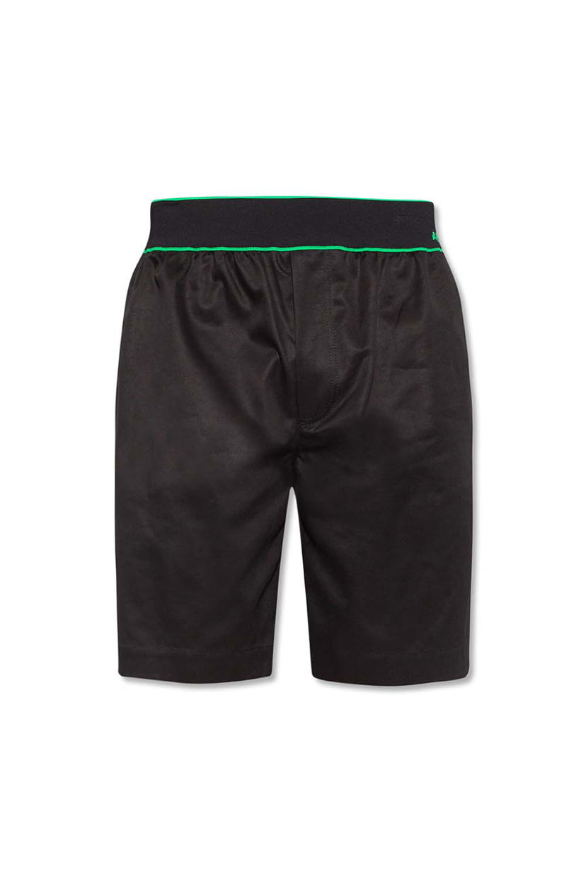 Shortsit Bottega Veneta Elastic Waist Shorts Musta | 702097V1J101000