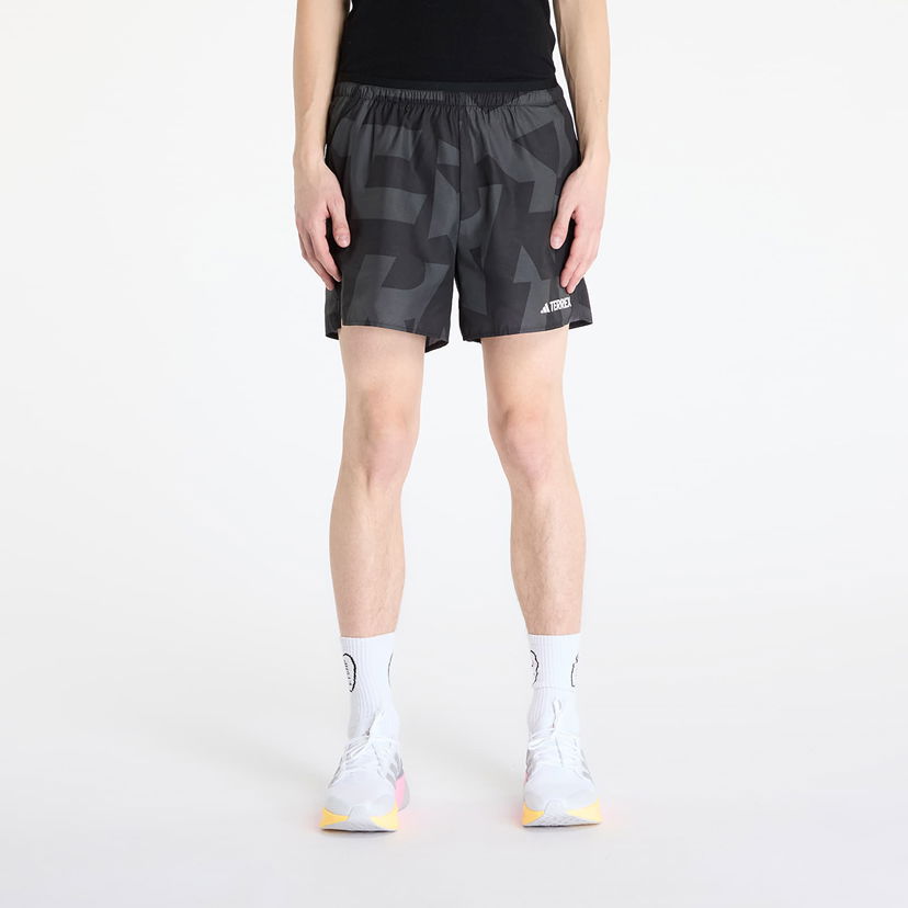 Shortsit adidas Performance Terrex Multi Printed Light Shorts Musta | JE9415