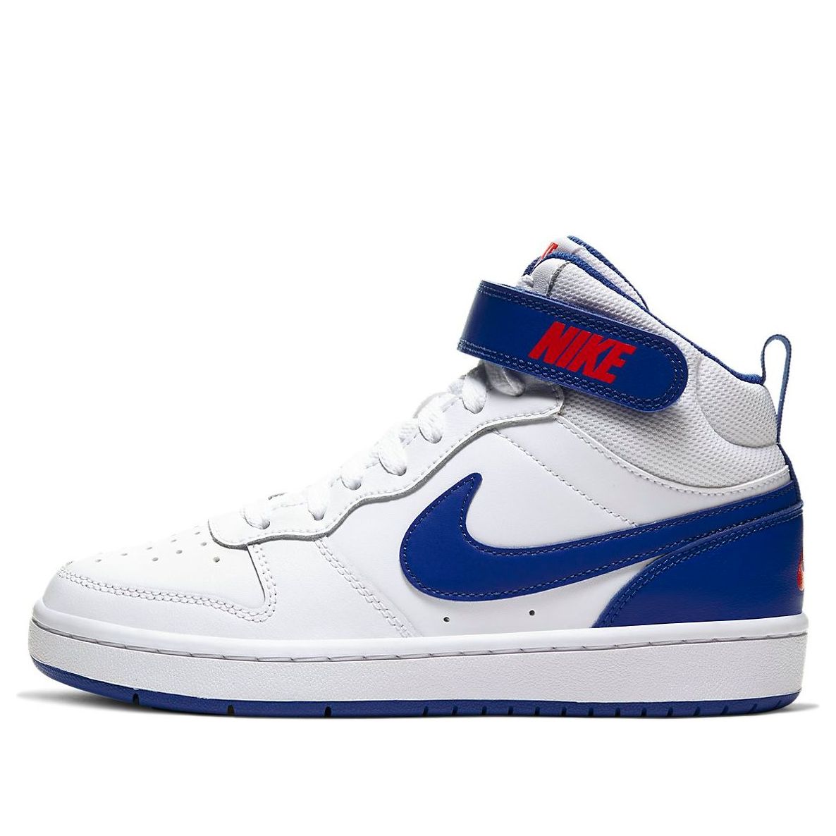 Tennarit ja kengät Nike Court Borough Mid 2 Valkoinen | CD7782-101, 0