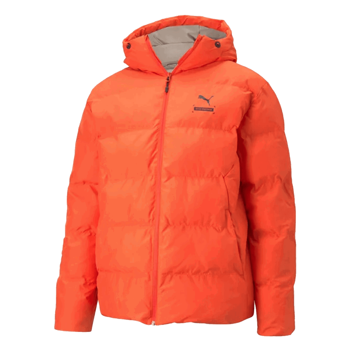 Puffer takki Puma BETTER SPORTSWEAR Hooded Puffer Jacket Oranssi | 849331-26, 0