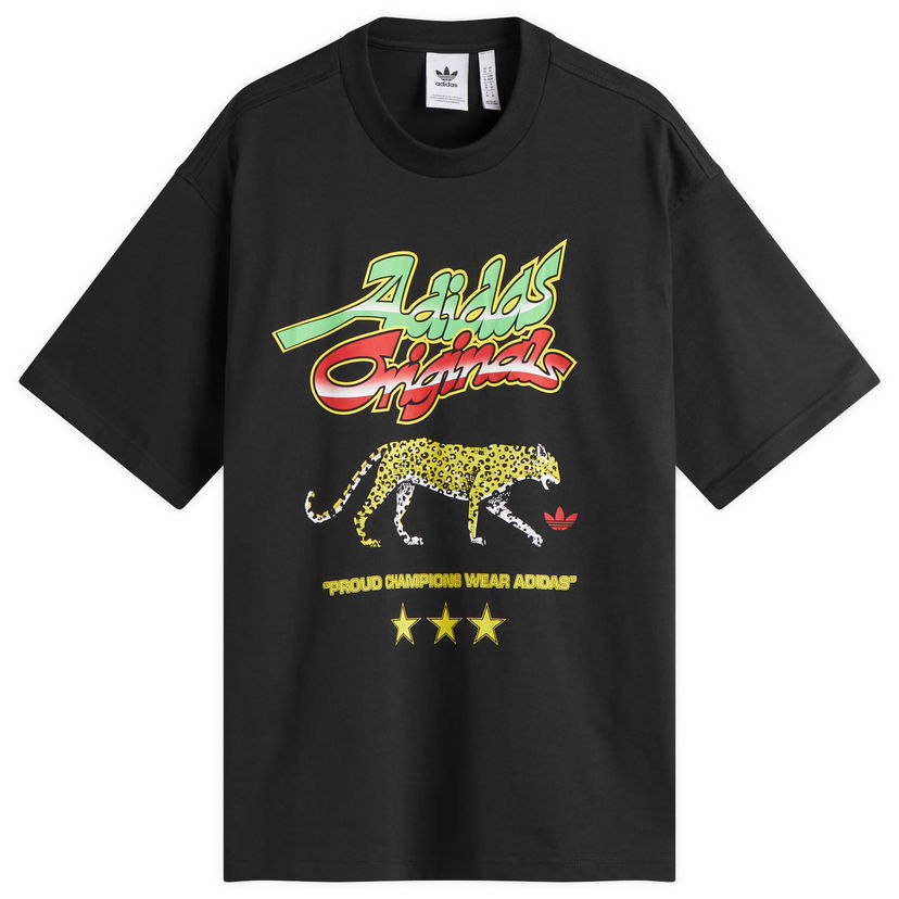 T-paita adidas Originals Originals Champions Graphic Tee Musta | KA4553