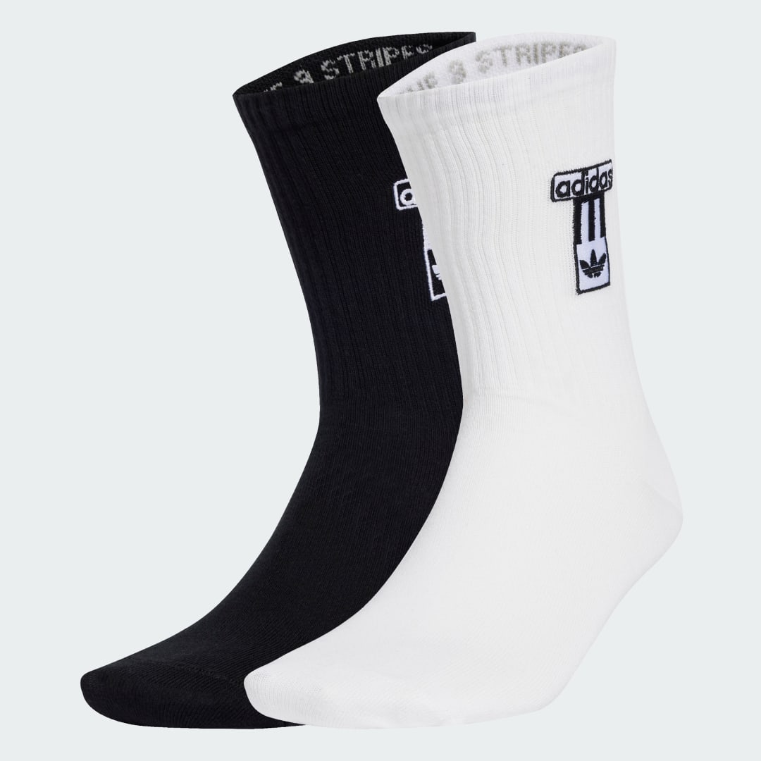 Sukat adidas Performance Adibreak Crew Socks - 2 Pairs Musta | JD5461, 0