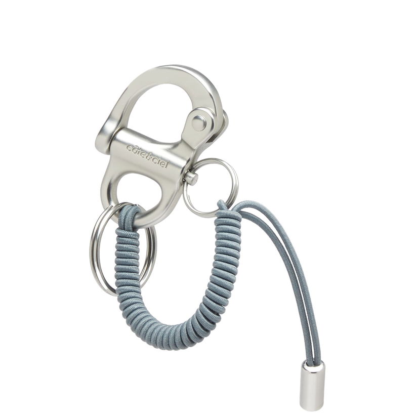 Avaimenperät côte&ciel LetGo Key Ring with Retractable Cord Metallinen | 29063-000