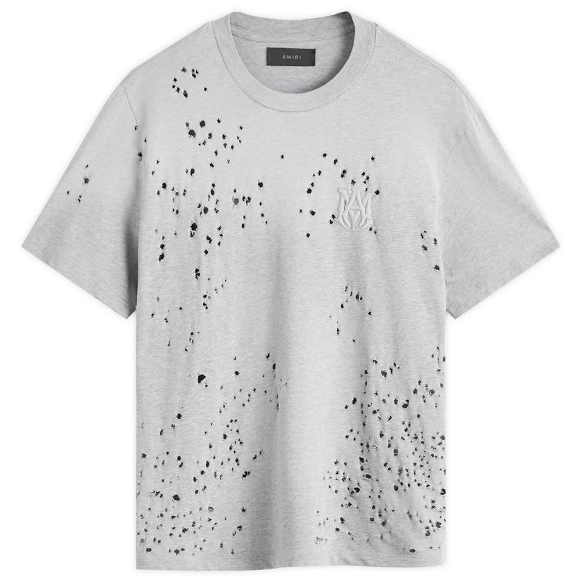 T-paita AMIRI Shotgun Embroidered Logo T-Shirt Harmaa | AMJYTE1059-030